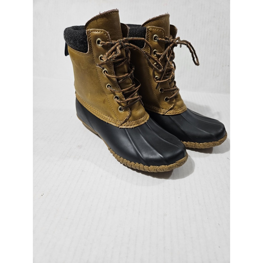 Tommy Hilfiger Russel Duck Rain Boots Neutral Size 6. - Picture 5 of 11